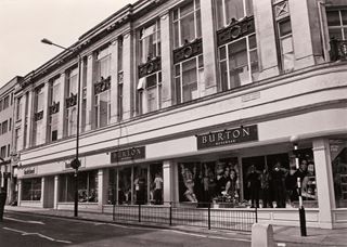 Burton Menswear Friar Lane Nottingham c 2000s