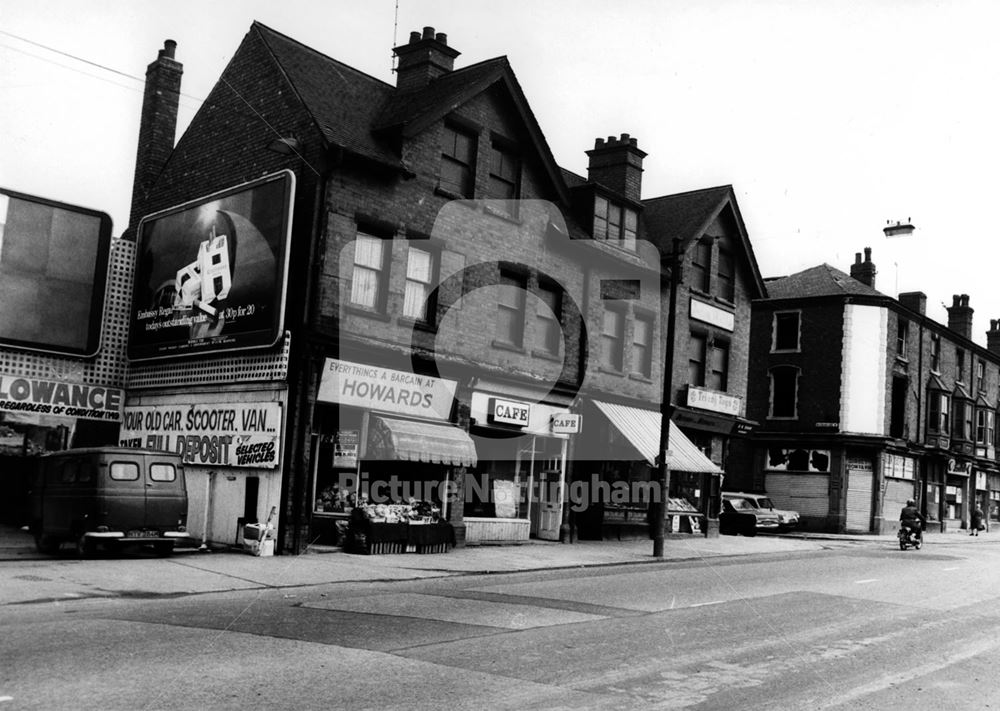 Carlton Road looking east from its junction with Devon Street