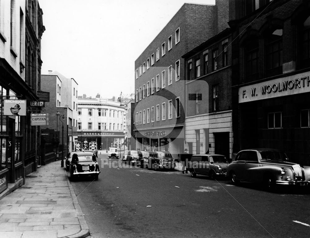 Castle Gate, Nottingham, 1963