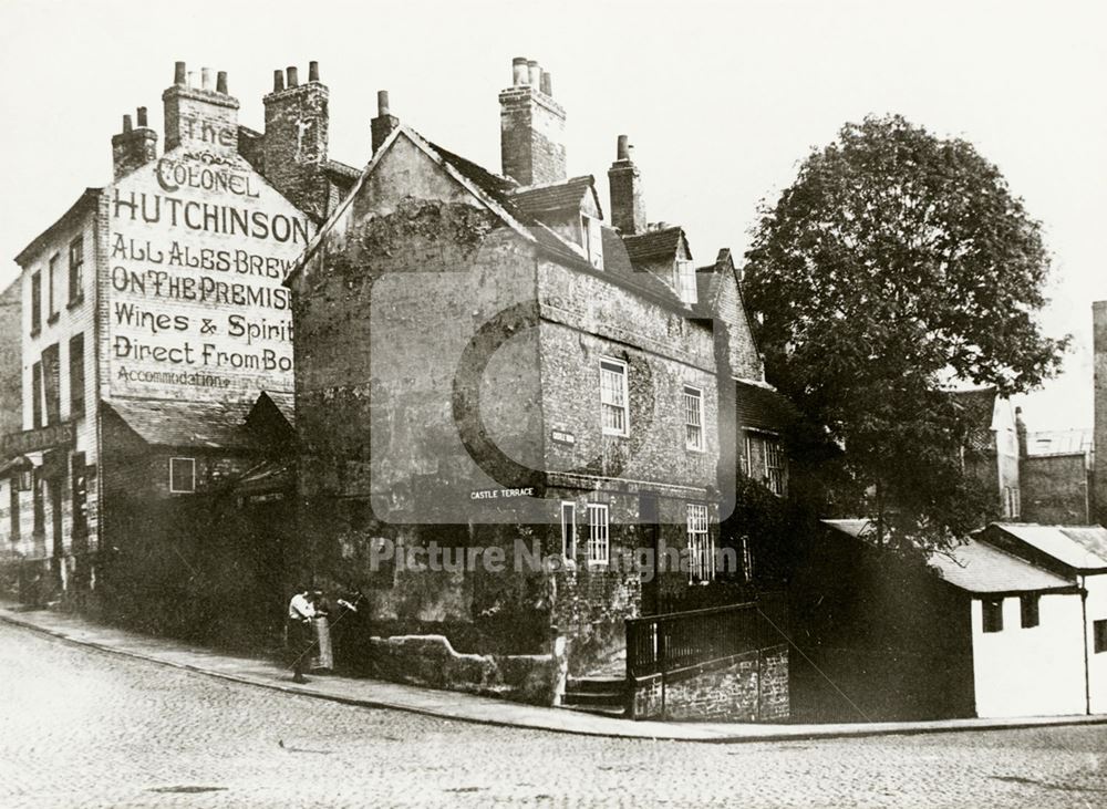 Castle Road-Castle Terrace, Nottingham, c 1900