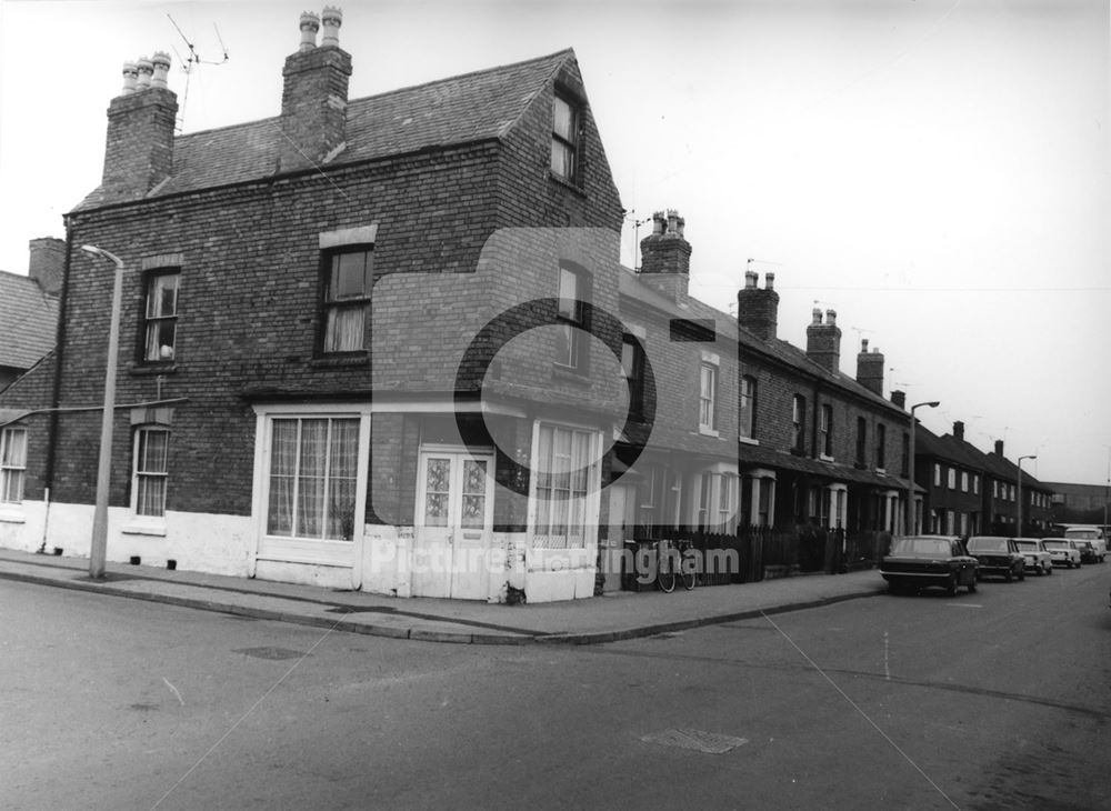 Claude Street looking east from Bunting Street