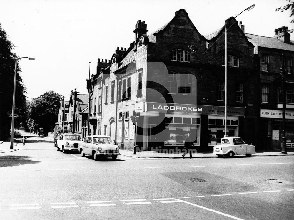 Church Street, Nottingham, Lenton looking west from Lenton Boulevard