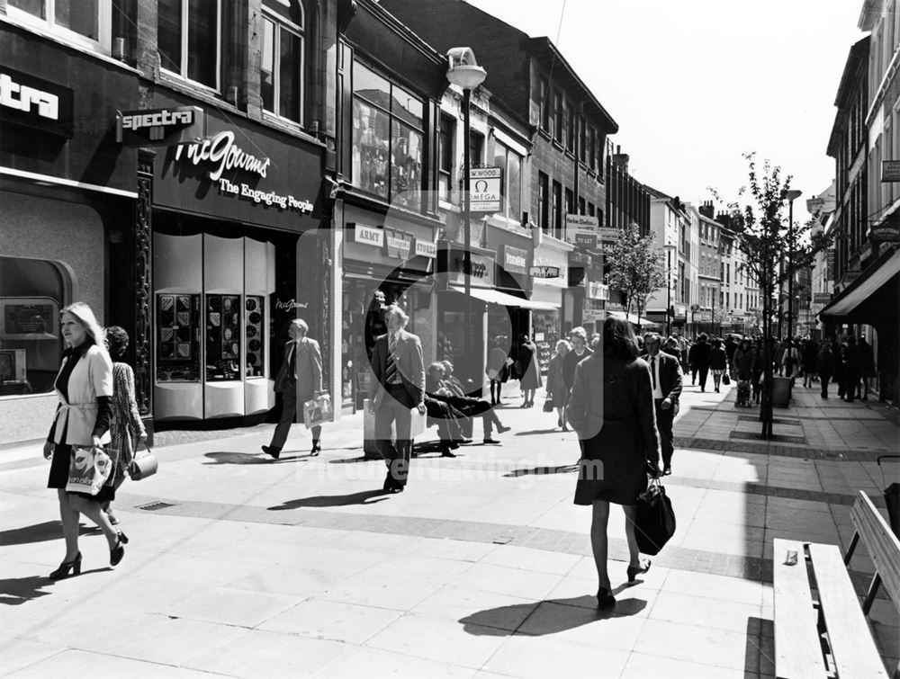 Clumber Street, Nottingham, c 1970