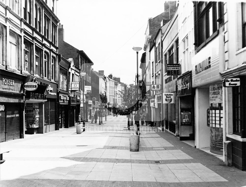 Clumber Street looking south from Parliament Street