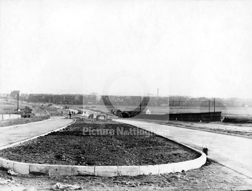 Clifton Boulevard looking towards Dunkirk from near Derby Road