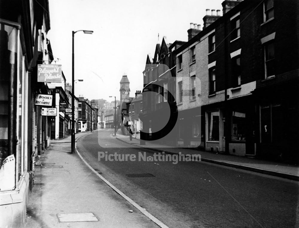 Alfred Street looking towards Woodborough Crossing