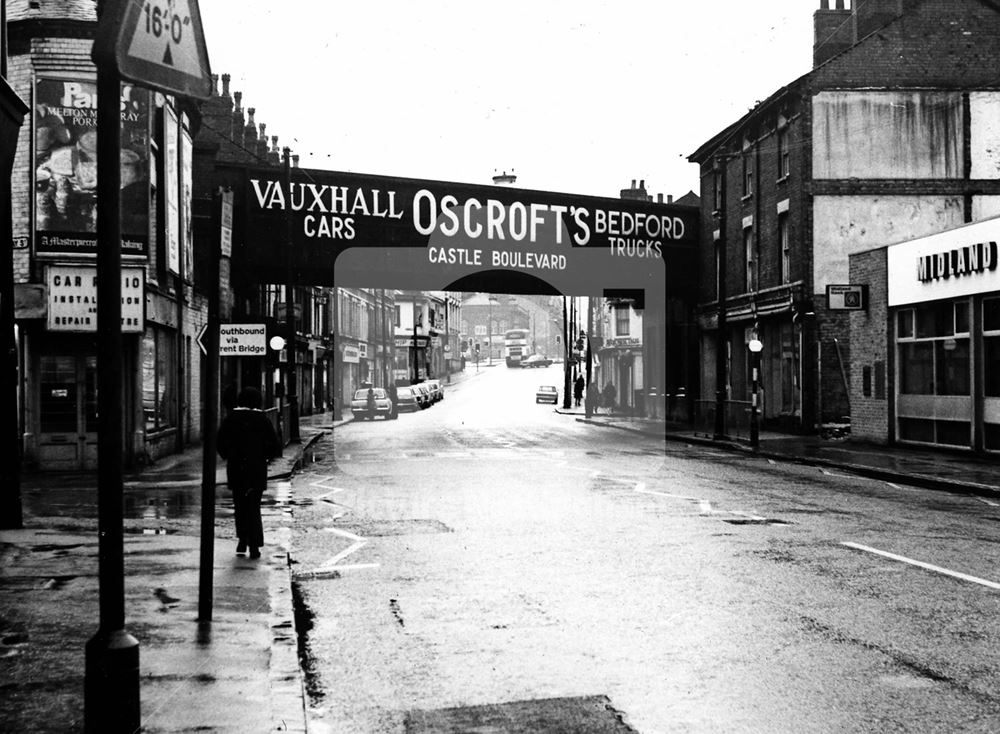 Arkwright Street, The Meadows, Nottingham, 1975