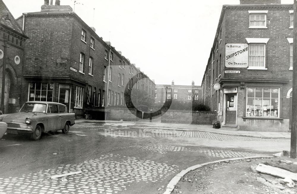 Campbell Grove, Campbell Street, St Ann's, Nottingham, 1974