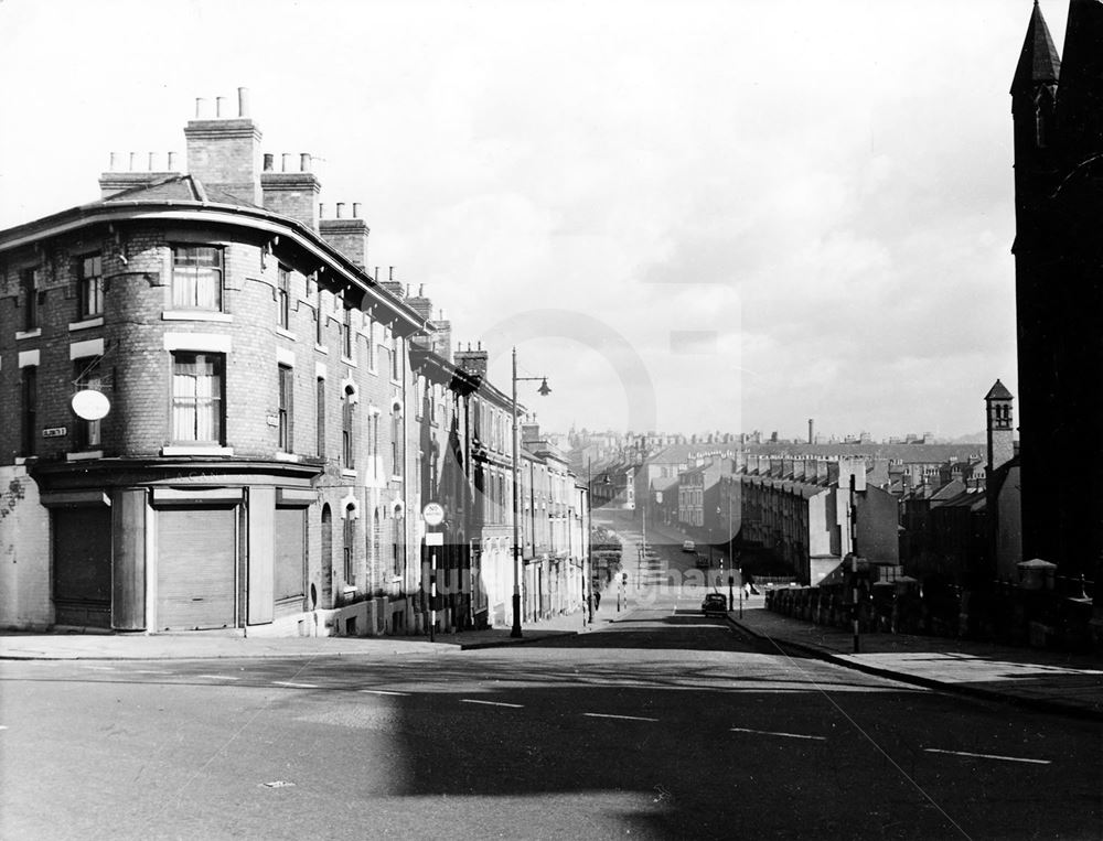 Bilbie Street, Goldsmith Street view from the south