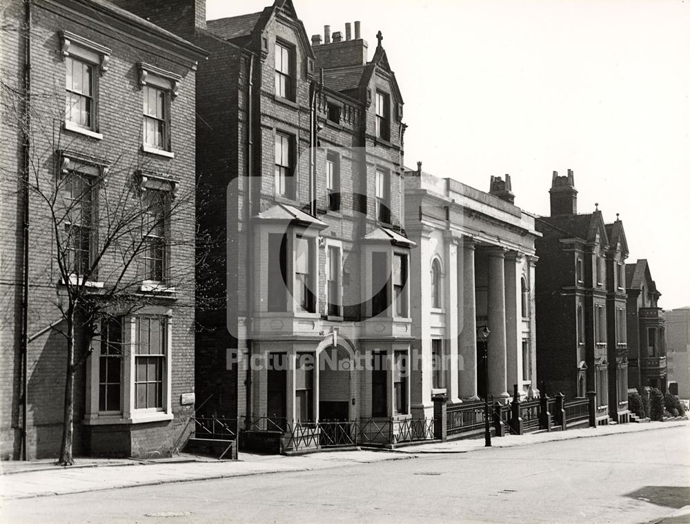 East Circus Street, north aspect