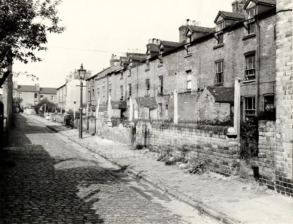 Hyson Street, north side looking west