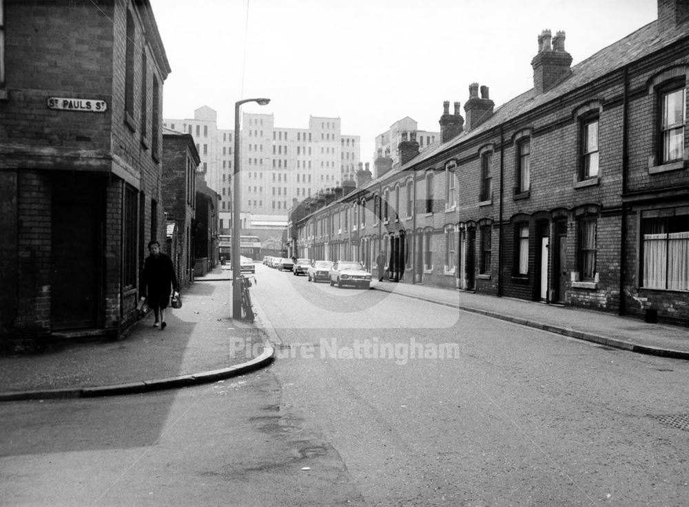 Kennington Road looking south from St Paul's Street