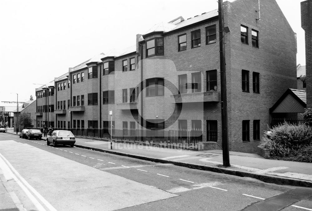 Buildings on the south side of Kent Street