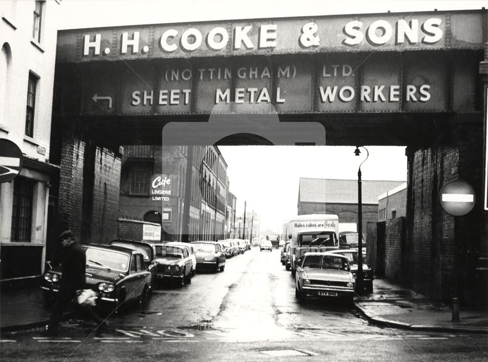 Crocus Street, The Meadows, Nottingham, 1974