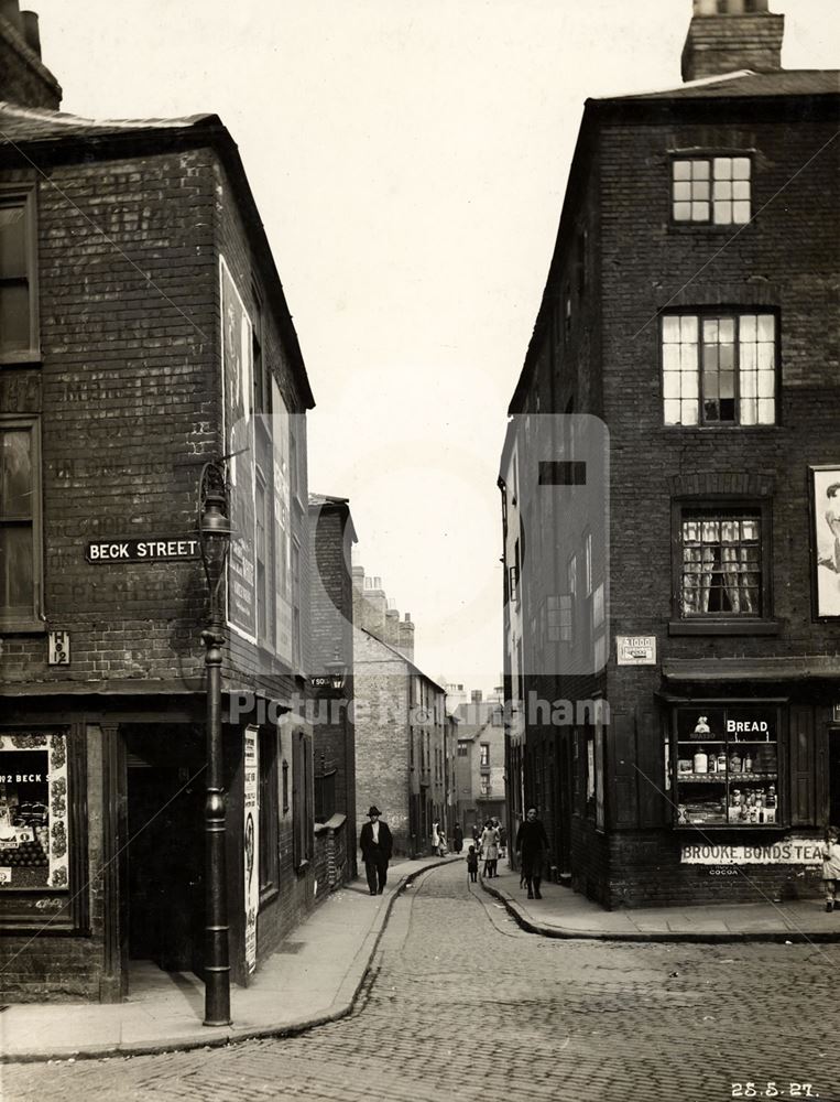 Cur Lane taken from Beck Street