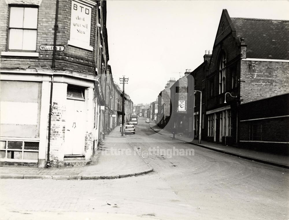 Dame Agnes Street, St Ann's, Nottingham, 1970