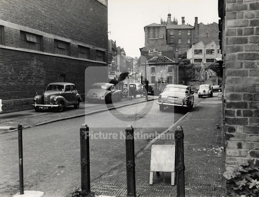 Dean Street looking west to Hollowstone