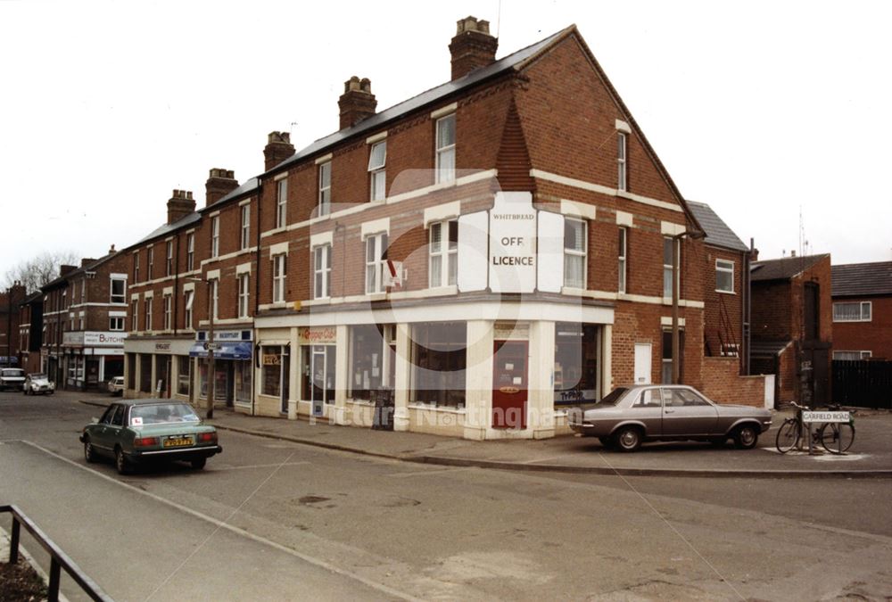 Denman Street, Radford, Nottingham, 1985