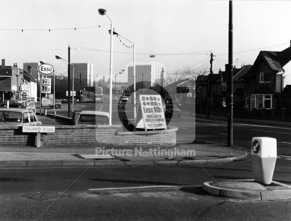 Derby Road by the junction with Triumph Road