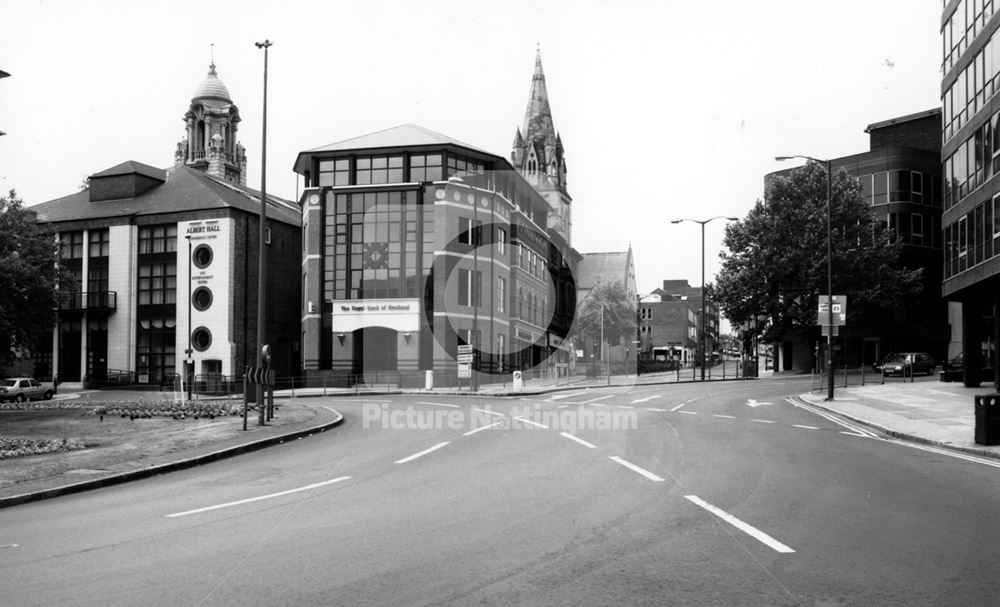 Derby Road, taken from Upper Parliament Street