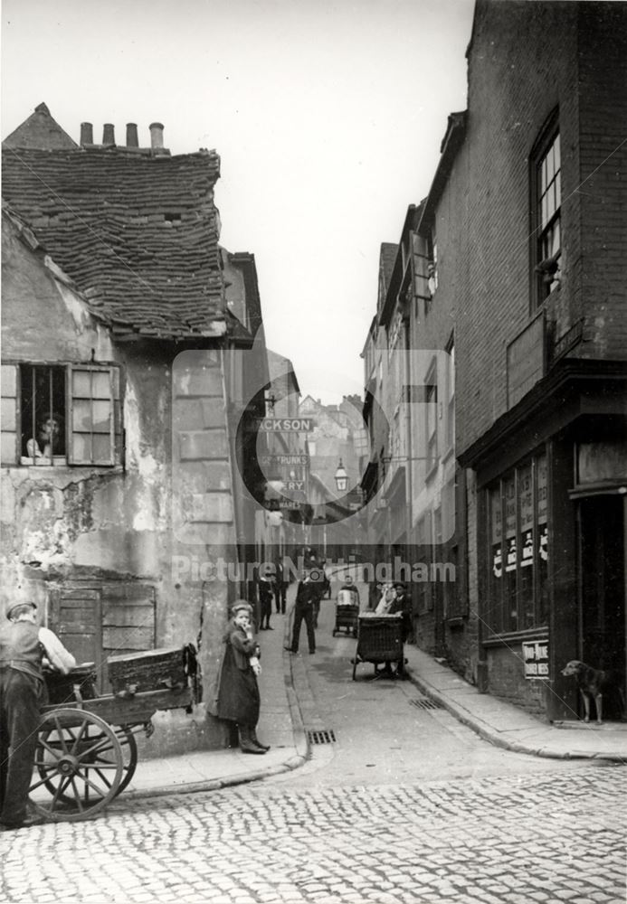 Drury Hill, Nottingham, 1906