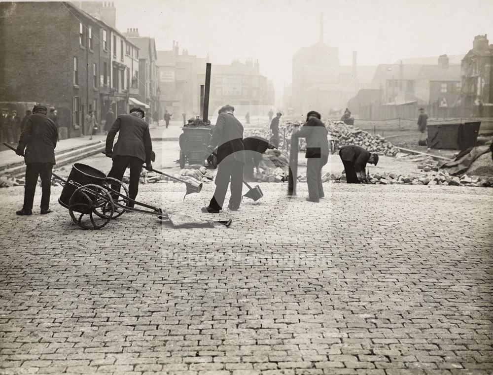 Cross Street looking towards Platt Street