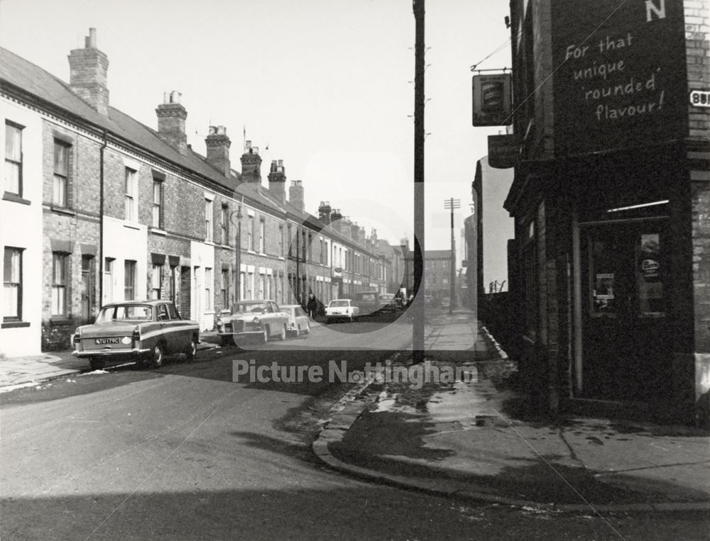 Kirkby Street, Nottingham, 1970