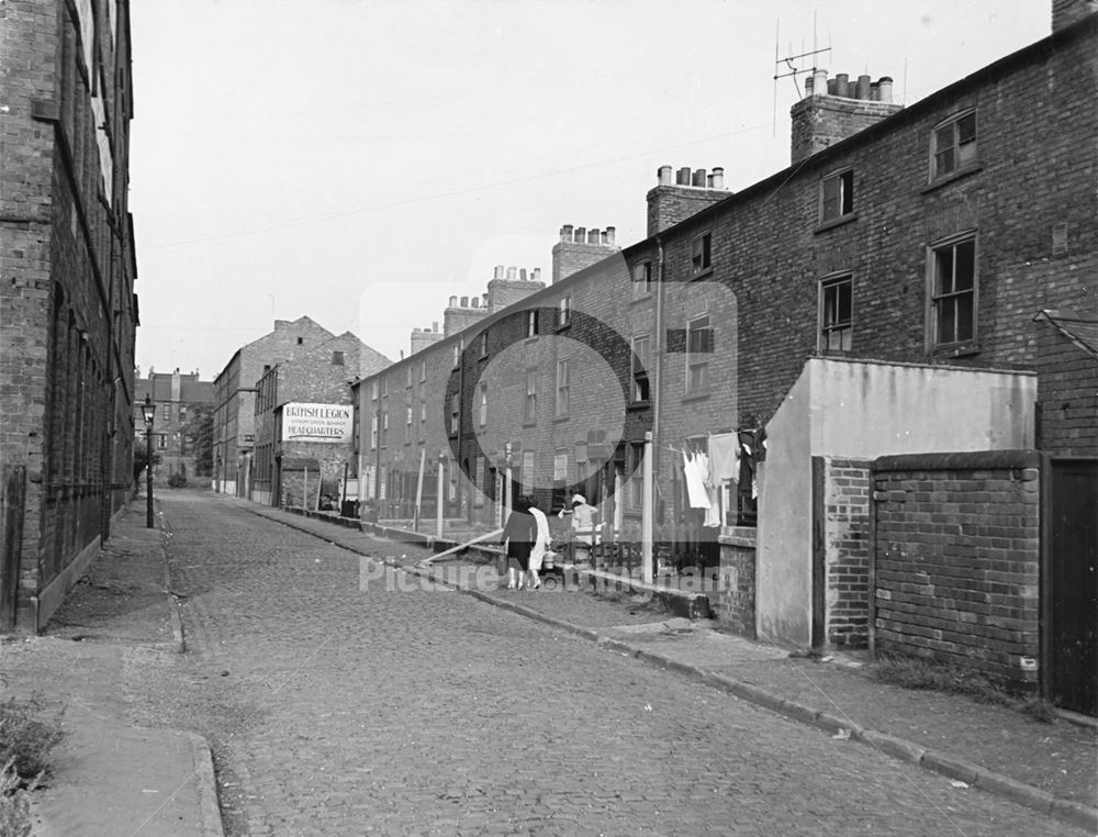 Forest Street, Hyson Green, Nottingham, 1961