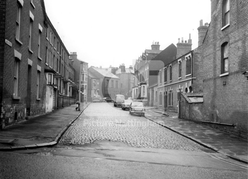 Lake Street looking south from Southey Street