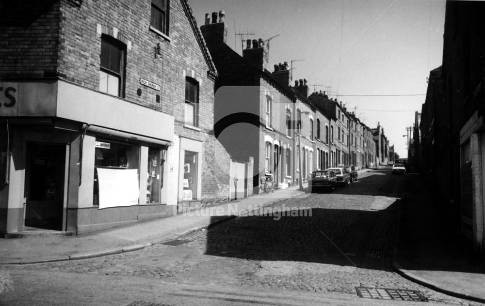 High Church Street, Basford, Nottingham, 1976