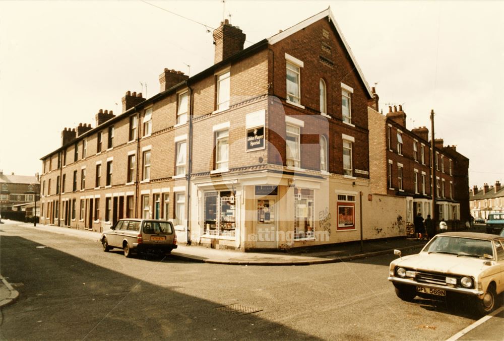 Holgate Road, Meadows, Nottingham, 1986