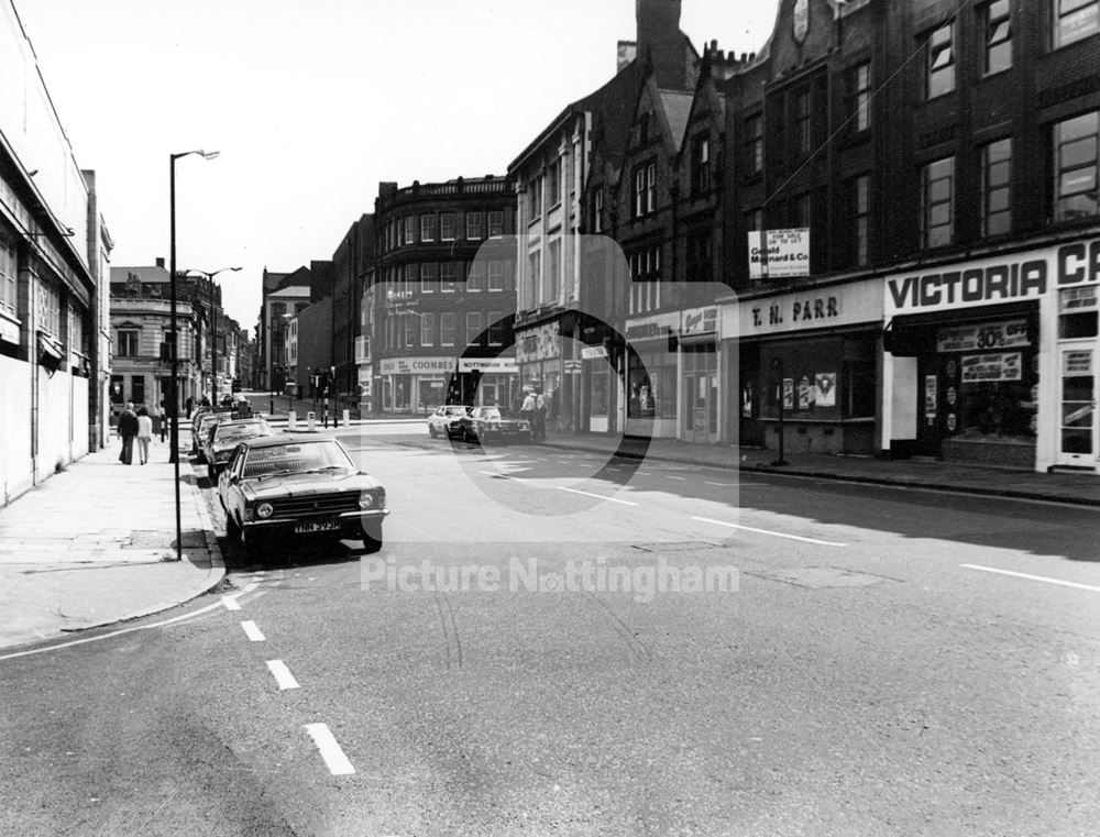 Glasshouse Street looking south