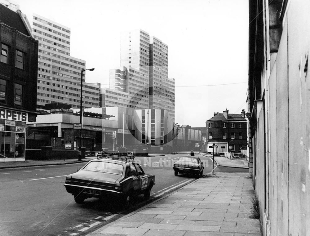 Glasshouse Street looking north