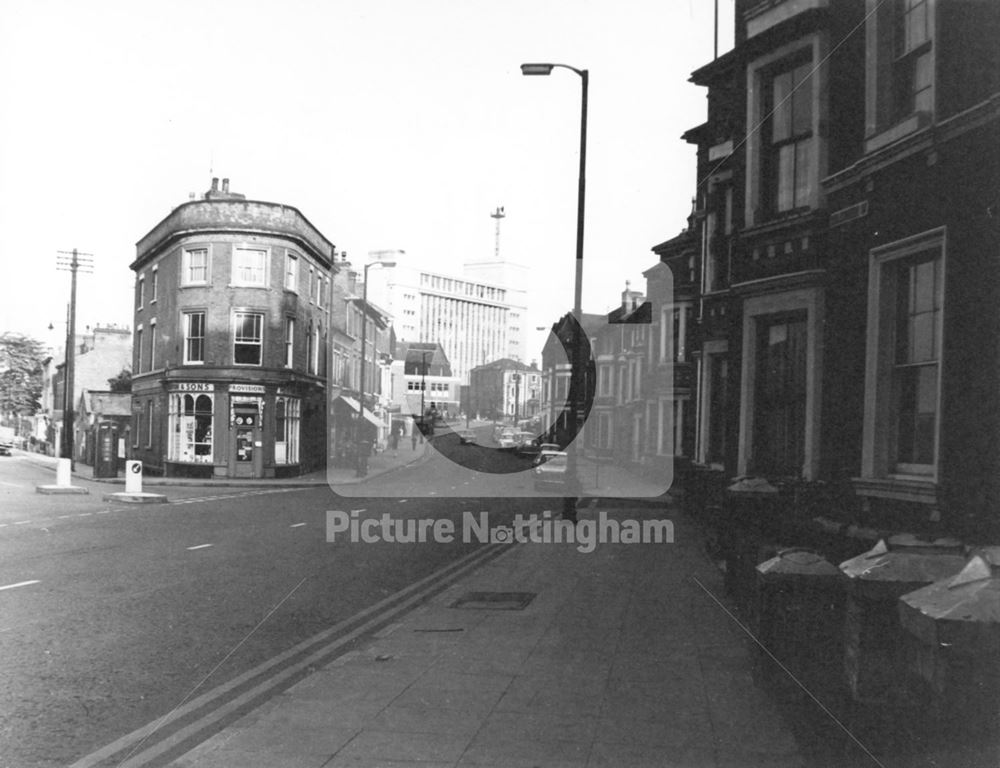 Goldsmith Street, junction of Shakespeare Street