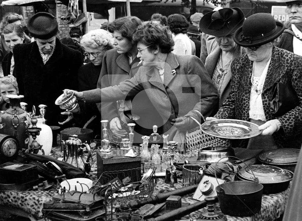 Bric-a-brac stall, Sneinton Market