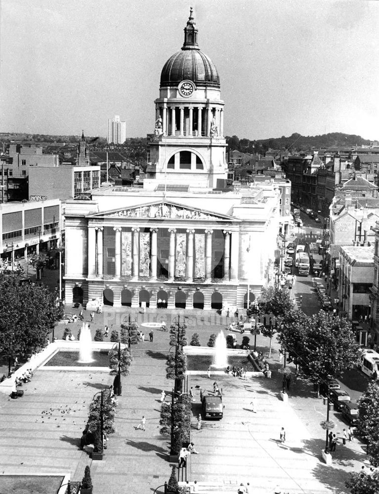 Council House, Old Market Square, Nottingham, 1996