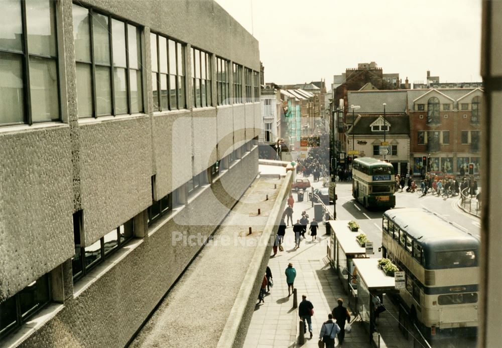 Milton Street, looking towards Clumber Street