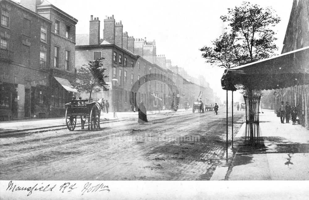 Mansfield Road c. 1880