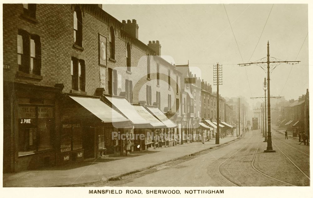 Mansfield Road Sherwood 1912