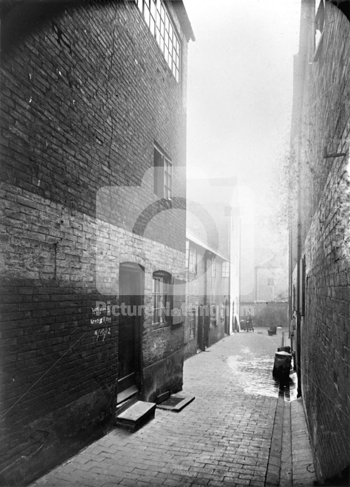 Needle Row, Glasshouse Street 1912