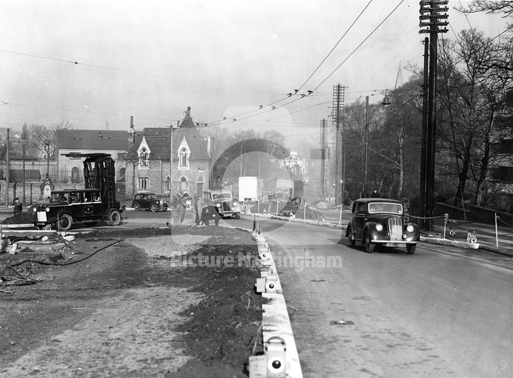 Mansfield Road, Nottingham, 1952