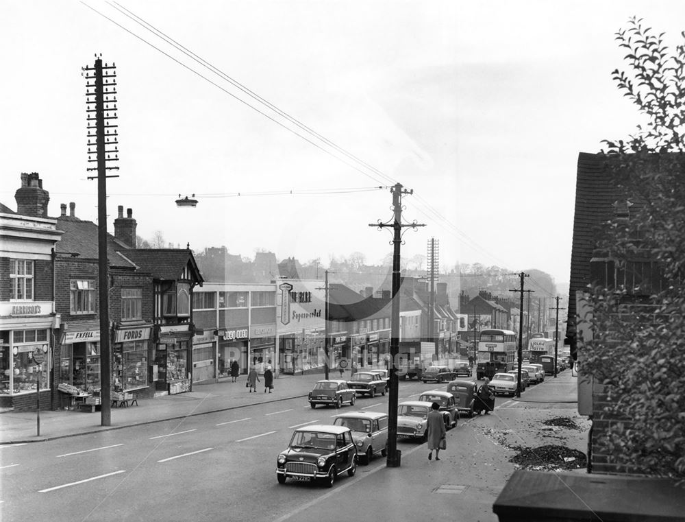 Mansfield Road Sherwood 1966