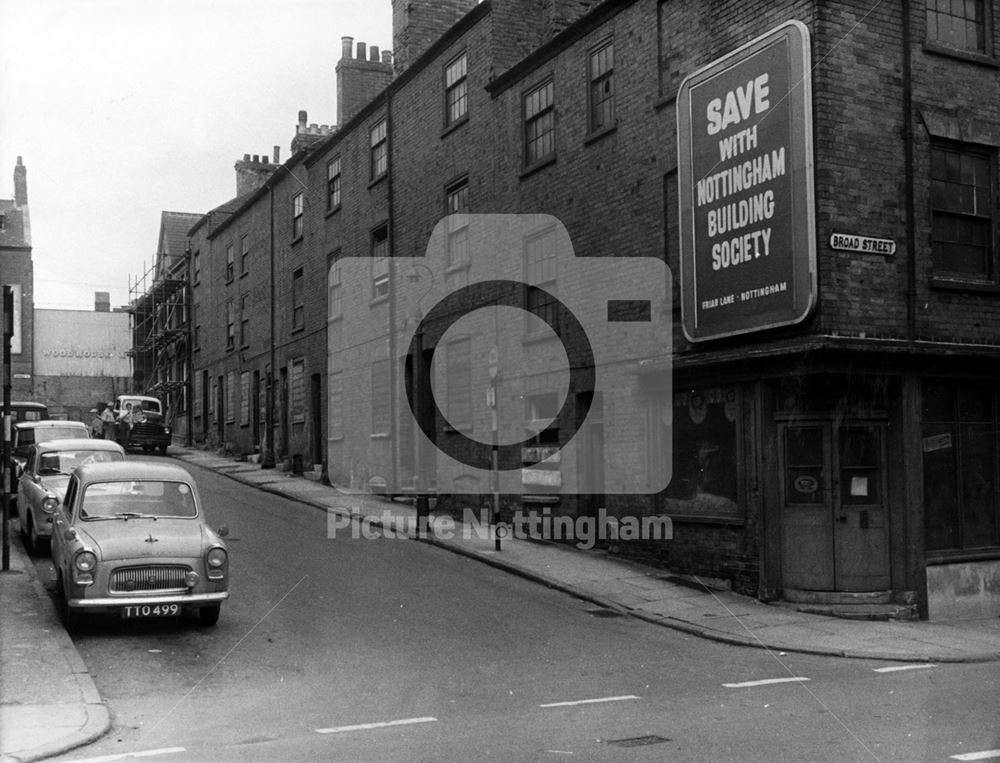 Old Nottingham, Lenton Street 1962