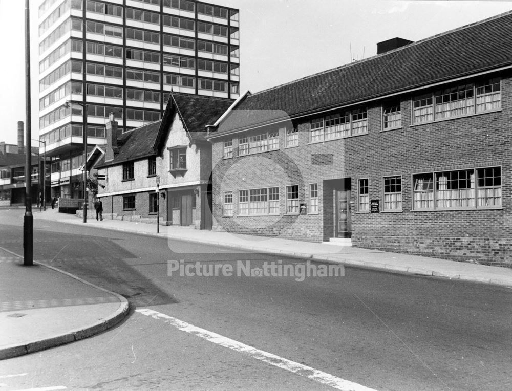 Maid Marian Way, Nottingham, 1963