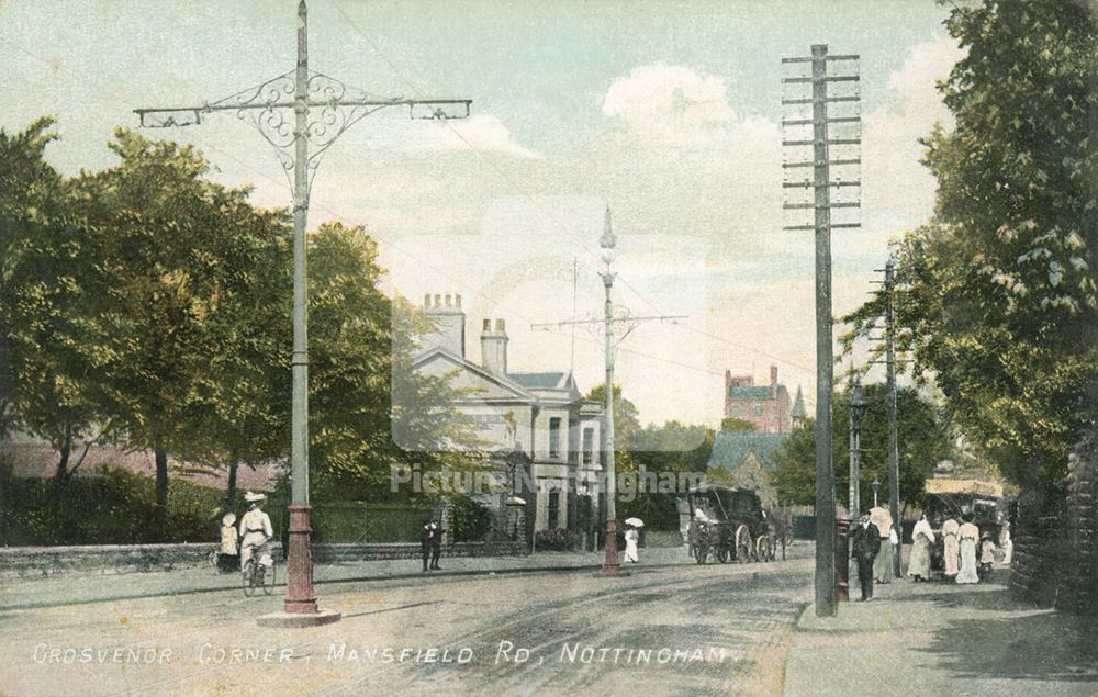 Mansfield Road Grosvenor Corner 1907