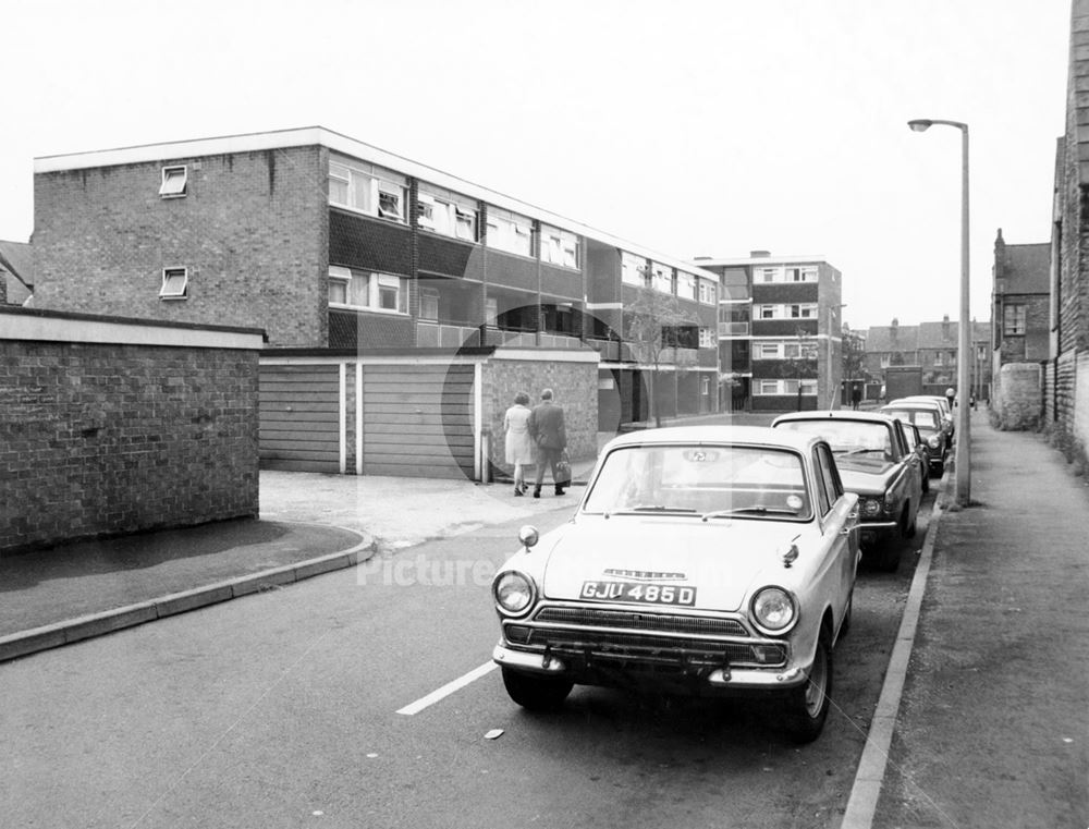 Pleasant Court, Pleasant Row, Hyson Green, Nottingham, 1979