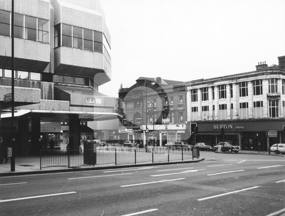 Lower Parliament Street & Milton St. Junction, Nottingham