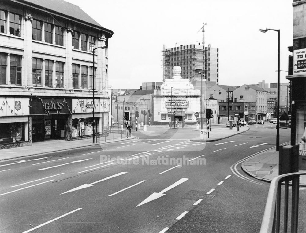 Lower Parliament Street and the Palais de Danse, Nottingham