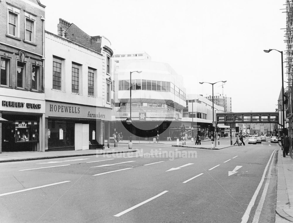 Lower Parliament Street and The Victoria Centre, Nottingham