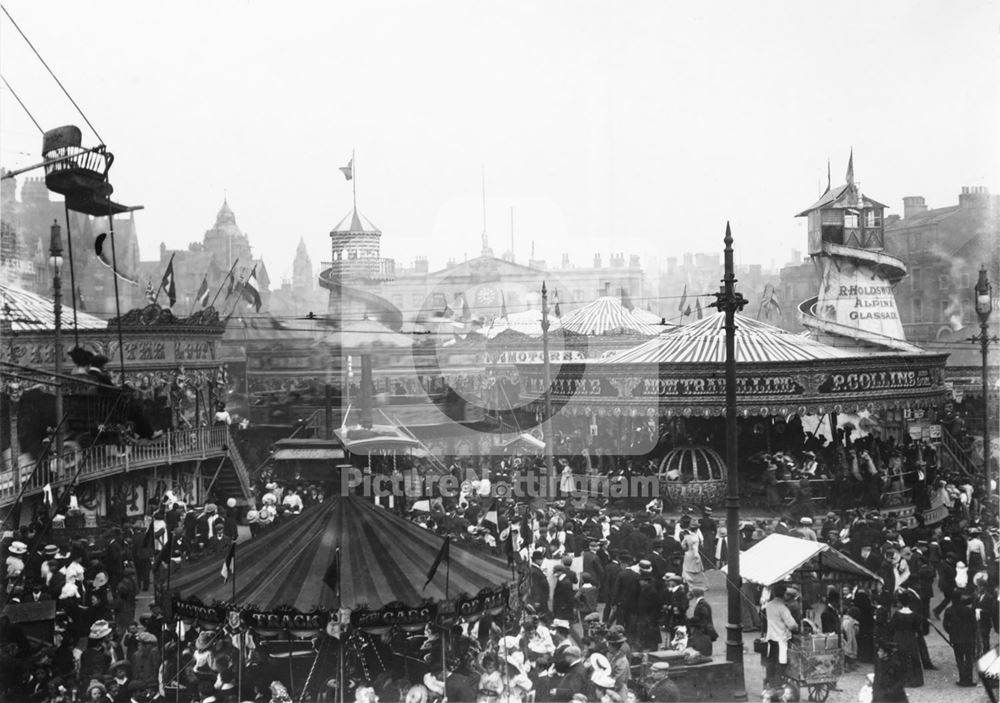 Goose Fair, Market Place 1907